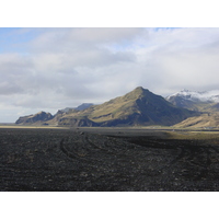 รูปถ่าย ไอซ์แลนด์(Iceland) แอจาฟโจล(Eyjafjoll) 2003-03 2