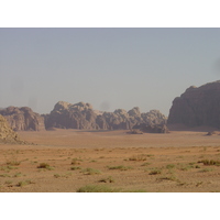 รูปถ่าย จอร์แดน(Jordan) ทะเลทรายวาดีรัม(Wadi Rum Desert) 2004-10 86
