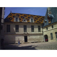 รูปถ่าย ฝรั่งเศส(France) โบนเนอ(Beaune) โรงพยาบาลเก่าโบน (ออสปิสเดอโบน)(Hospices de Beaune) 1999-06 7