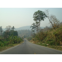 รูปถ่าย ไทย(Thailand) ถนนจากเชียงใหม่ไปปาย(Chiang Mai to Pai road) 2007-02 23